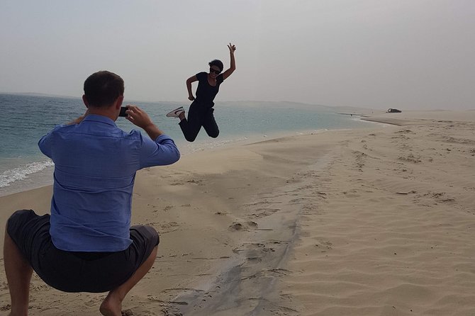 Doha :Half Day Desert Safari | Camel Riding | ATV | Sand Surfing - Khor Al Adaid, where desert meets the sea