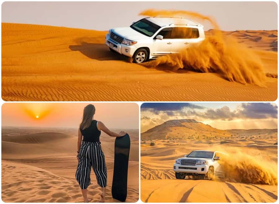 Doha: Half Day Desert Safari, Dune Bashing, Camel Ride - Khor Al Adaid, where the sand reaches the sea