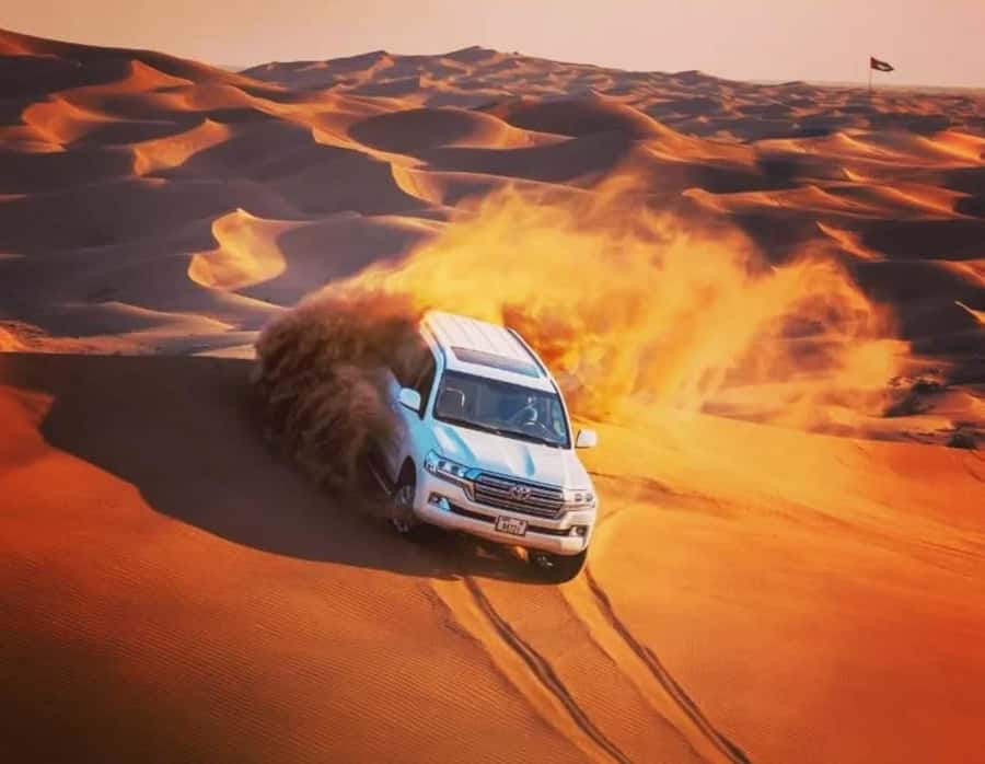 Doha: Half Day Desert Safari, Dune Bashing, Camel Ride - What a private group changes