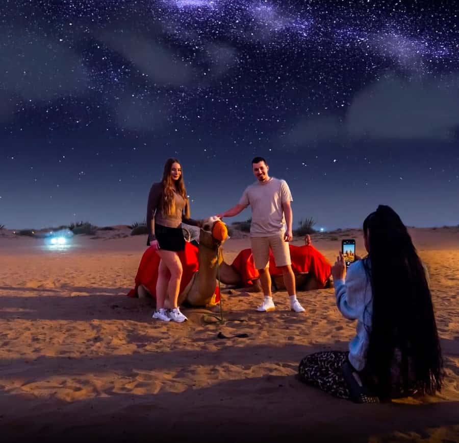 Doha: Nighttime Desert Safari with Dune Bashing & Camel Ride - Khor Al Udaid and the inland sea