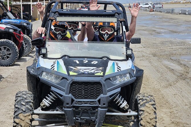 Doha Qatar ATV Quad Bike Buggy Dune Bashing and Camel Ride - Dune bashing near Sealine Beach