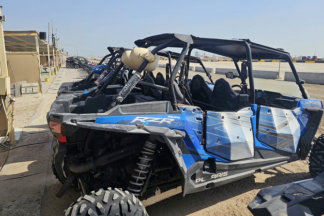 Doha Qatar ATV Quad Bike Buggy Dune Bashing and Camel Ride - The Inland Sea and the second dune run