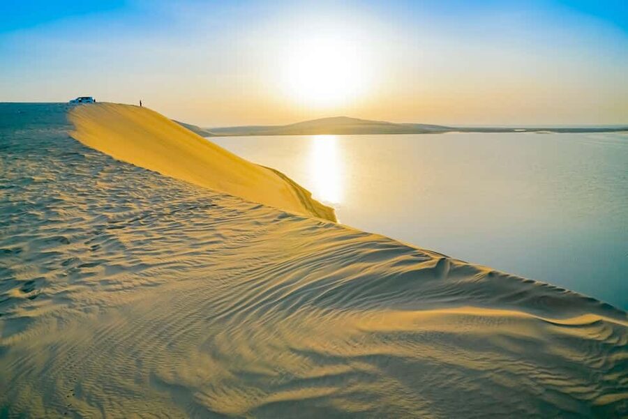 Doha: Sunset Desert Safari, ATV, Camel Ride and Sandboarding - Quad bikes require a separate choice