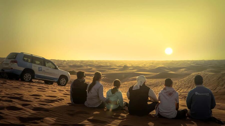 Doha: Sunset Desert Safari, ATV, Camel Ride and Sandboarding - The guides make or break the afternoon