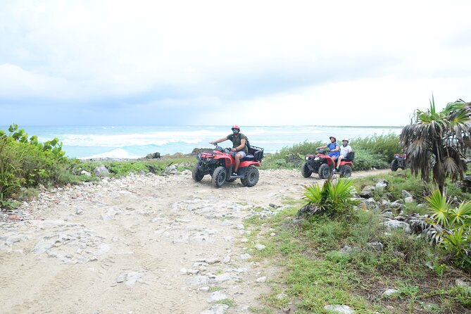 Double Atv Tour In Cozumel And Cenote Jade - Jade Cenote: Cave, Bats, and Unclear Swimming Rules