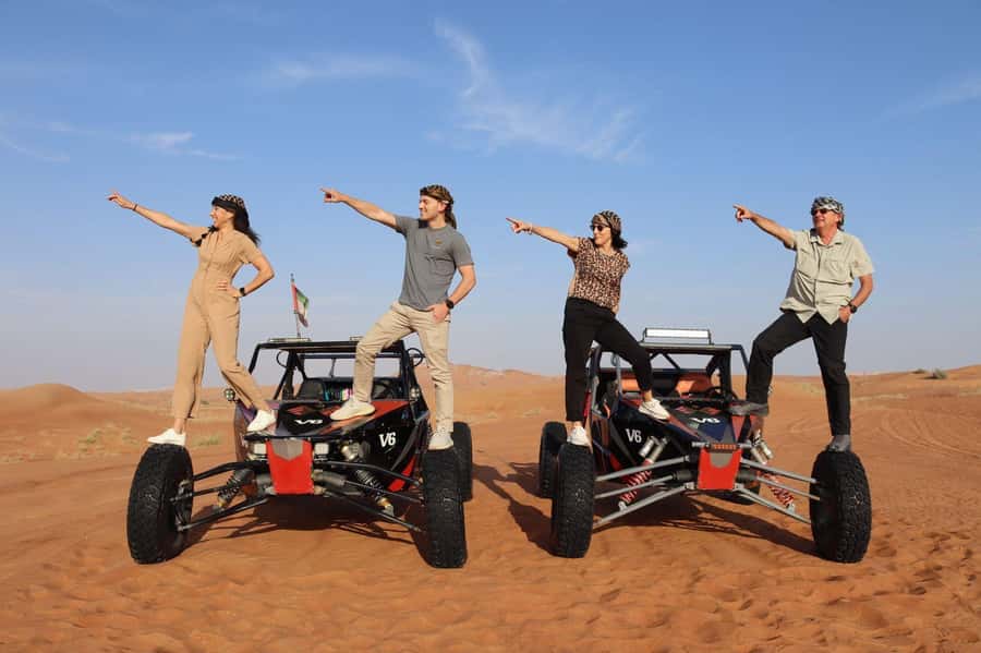 Dubai: 3000cc V6 Dune Buggy & Sandboarding -Private Tour - Key points before you book