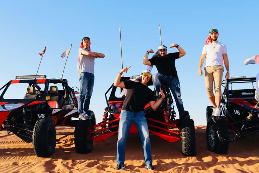 Dubai: 3000cc V6 Dune Buggy & Sandboarding -Private Tour - Sandboarding adds a low-pressure second activity