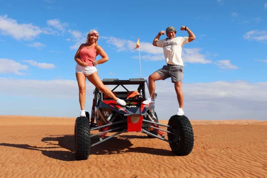 Dubai: 3000cc V6 Dune Buggy & Sandboarding -Private Tour - Hospitality that matters after the ride