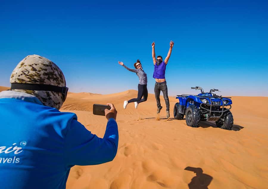Dubai: Adventure Quad Bike Safari, Camel Ride & Refreshment - Morning or afternoon, which works better?