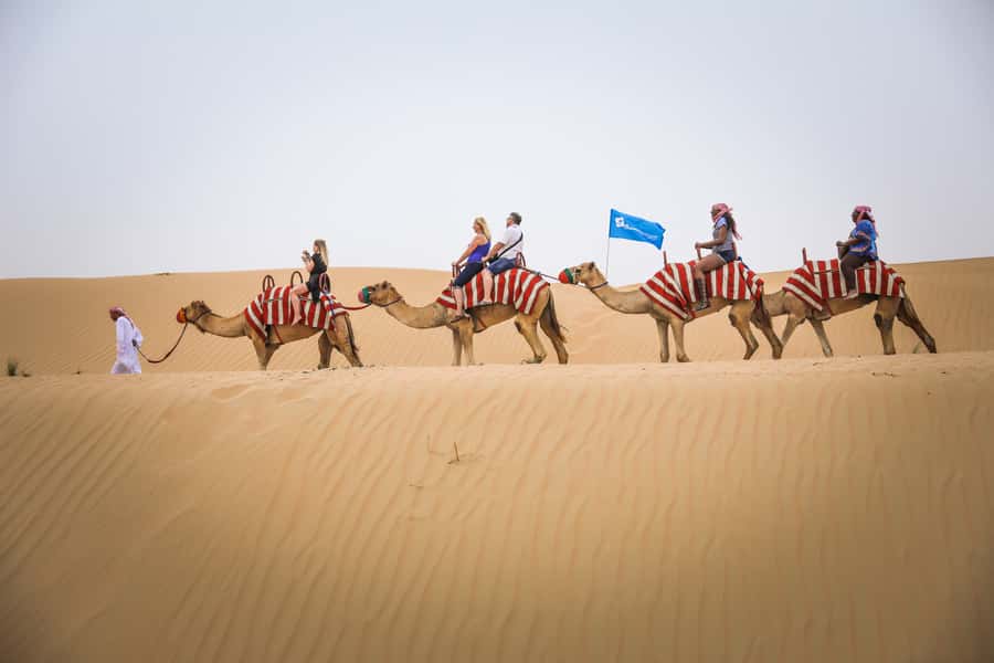 Dubai: Adventure Quad Bike Safari, Camel Ride & Refreshment - What the guides add to the day