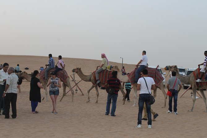 Dubai: Buggy Dune Bashing, Sand Boarding, Camel Ride & Show - The optional camp turns a thrill ride into a full evening