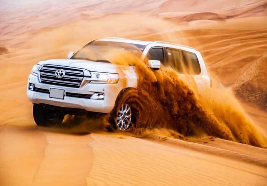 Dubai: Desert Safari, Camel Ride, Quad Bike & BBQ Dinner - First, sort out the Dubai and Absheron confusion