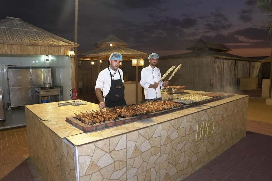 Dubai: Desert Safari, Camel Ride, Quad Bike & BBQ Dinner - The buffet dinner is practical and broadly appealing