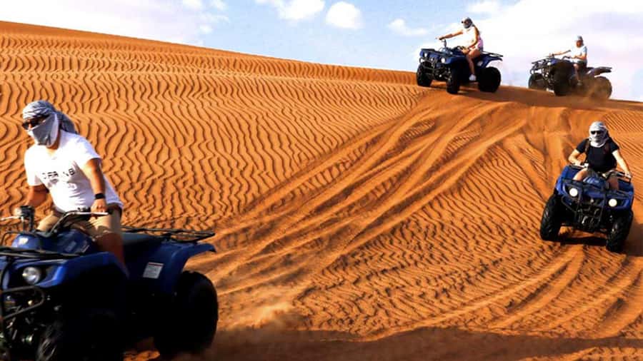 Dubai: Desert Safari, Camel Ride, Sandboarding, Quad Bike - The camel ride: brief but worth doing