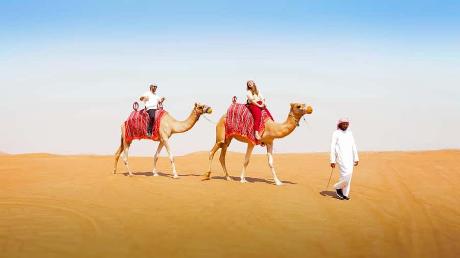 Dubai: Desert Safari, Camel Ride, Sandboarding, Quad Bike - What the $30 price really buys