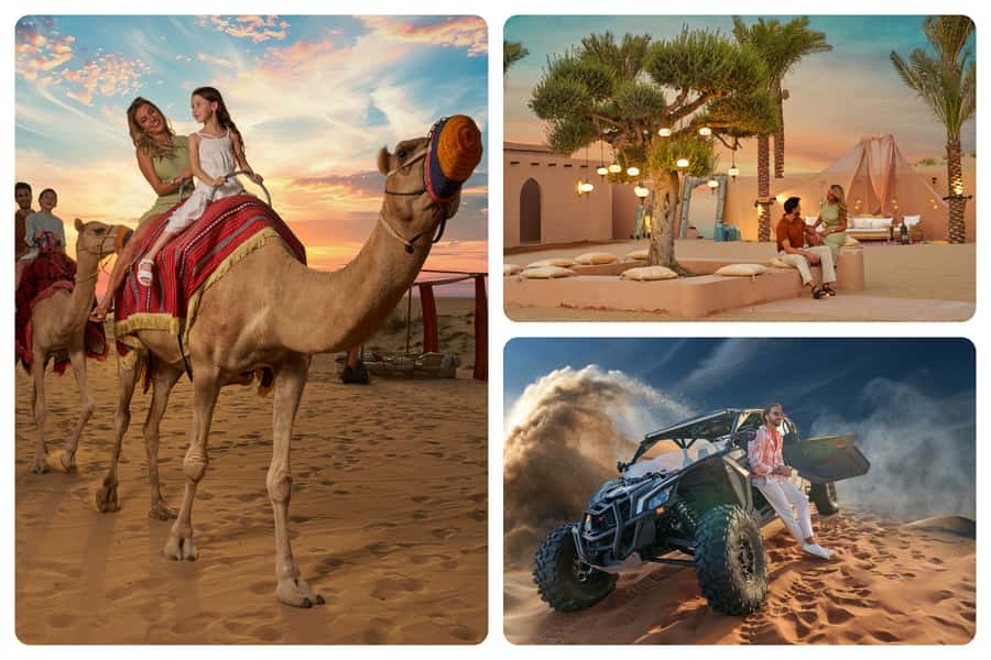 Dubai: Desert Safari, Quad Bike & Premium Camp Experience - From Dubai hotel lobby to the red dunes