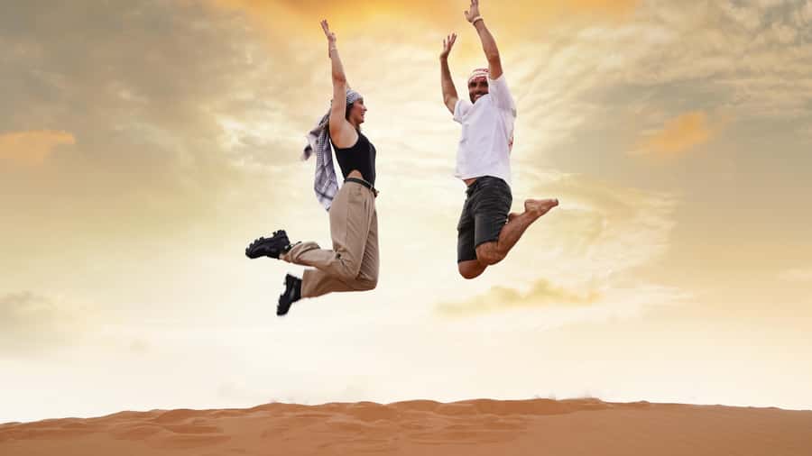 Dubai Desert Safari - Sandboarding, Quad Bike & BBQ Options - BBQ dinner and three live performances