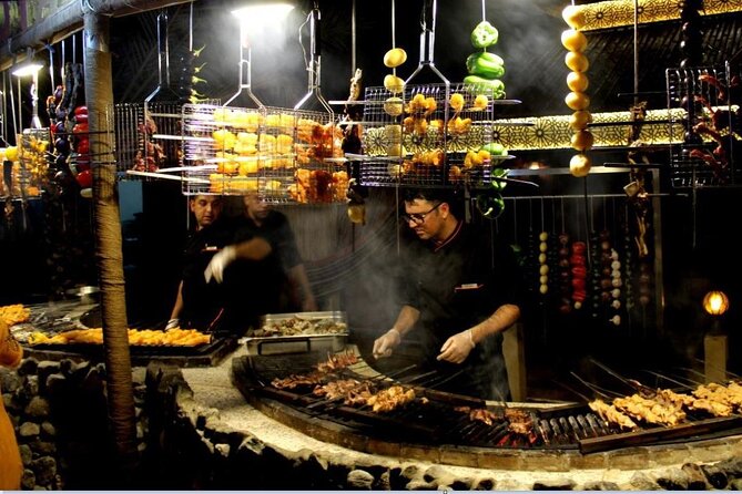 Dubai Desert Safari with BBQ And 4W Land Cruiser Dune Bashing Experience - BBQ buffet and live shows