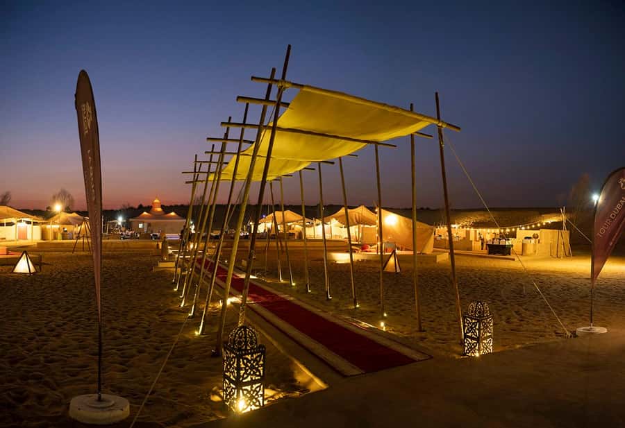 Dubai: Desert Safari with BBQ Dinner & Quad Biking Option - BBQ, shawarma, and the buffet dinner