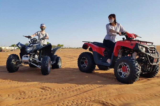 Dubai Desert Safari With BBQ, Quad Bike And Camel Ride - Dune bashing with a professional driver