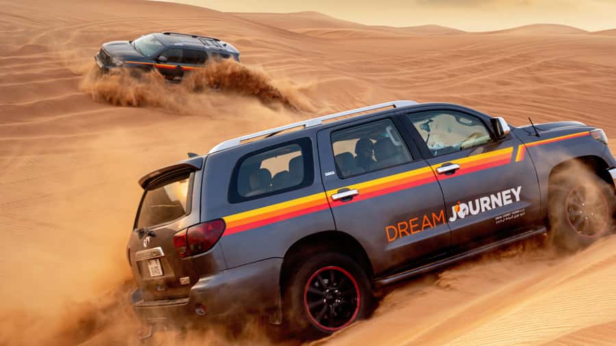 Dubai Desert Trail: Guided Quad/Polaris and Red Dunes Safari - Four riding choices, from shared quad to private Polaris