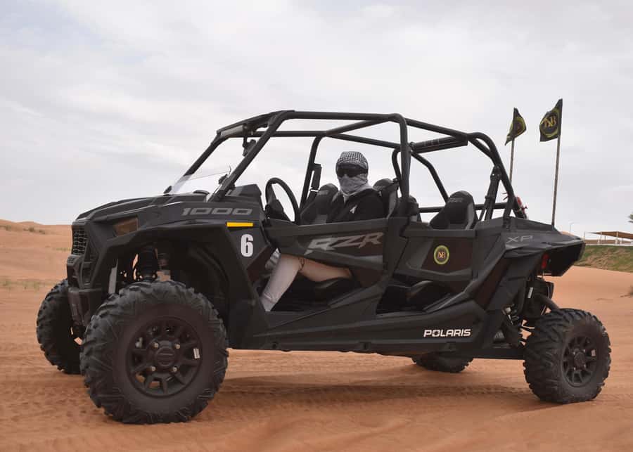 Dubai: Dune Buggy Safari and Camel Ride with Transportation - A short camel ride and a traditional finish
