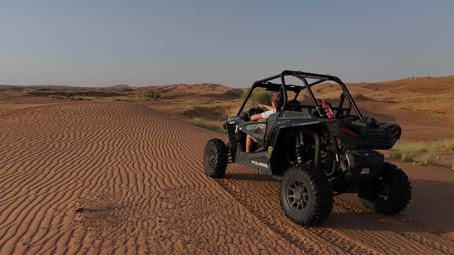 Dubai: Dune Buggy Safari and Camel Ride with Transportation - The base camp makes the four-hour package easier