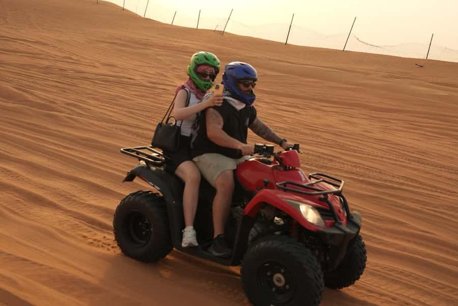 Dubai: Experience 60 Minutes Quad bike & BBQ Dinner - Is $27 good value?