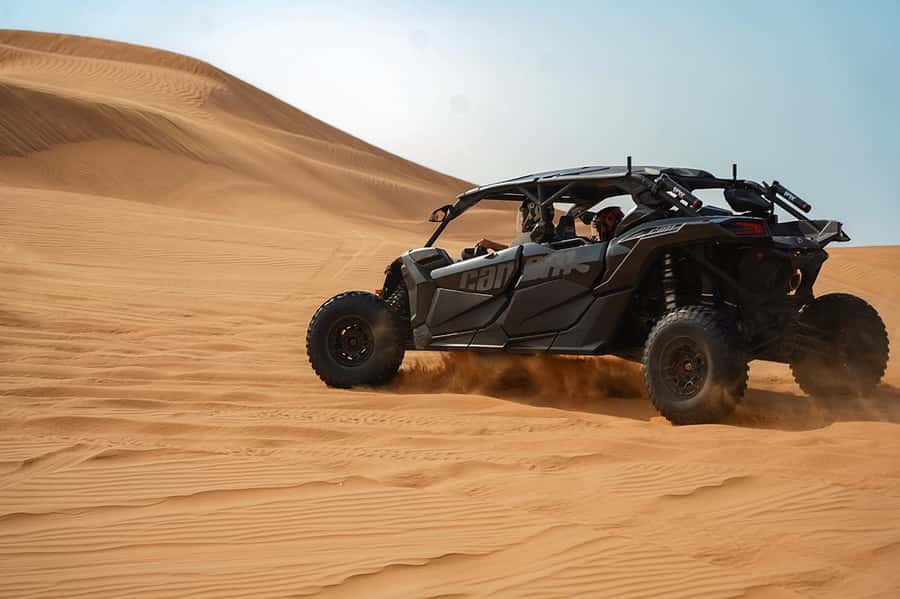 Dubai: Extreme Can-Am Buggy Desert Safari Adventure - Red Dunes scenery gives the ride its character