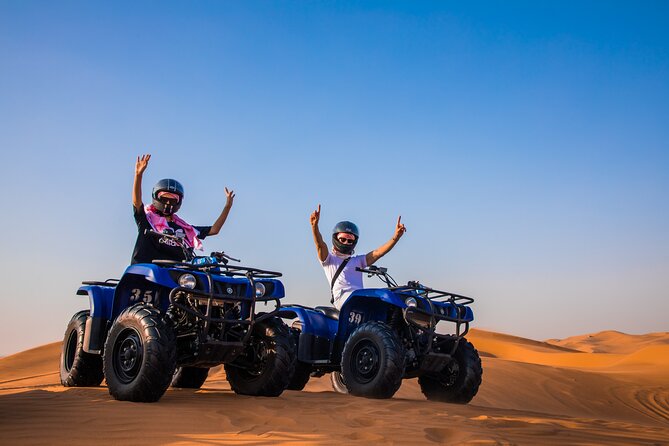 Dubai: Half-Day Desert Safari, Camels, Quad Bike & Refreshments - Quad biking: exciting, but check the price