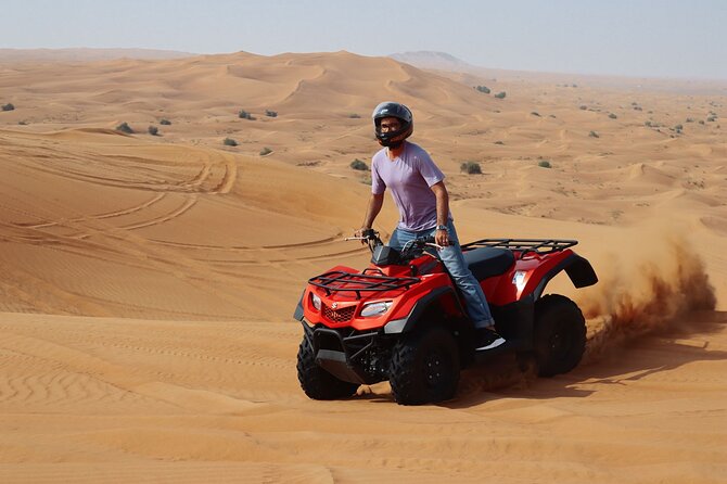 Dubai: Jeep Desert Safari, Camel Ride, and Quad Bike Tour - A quick route from Dubai to the red dunes