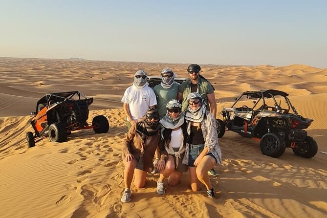 Dubai Morning Buggy Dunes Safari with Sandboarding & Camel Ride - What happens at the Lahbab meeting point