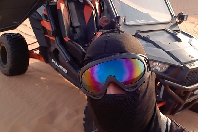 Dubai Morning Buggy Dunes Safari with Sandboarding & Camel Ride - Sandboarding with a view