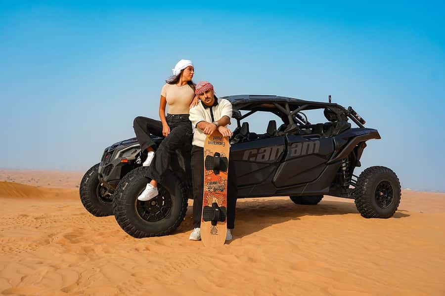 Dubai: Quad Bike, Dune Buggy, and Sandboarding Experience - What this Dubai desert activity is really like