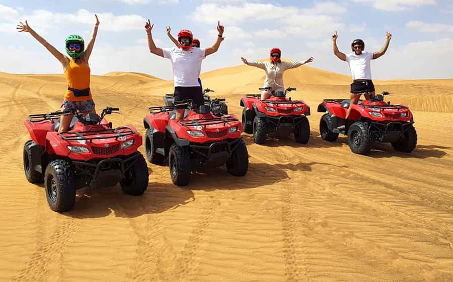 Dubai: Quad Bike, Dune Buggy, and Sandboarding Experience - Who should book this experience?