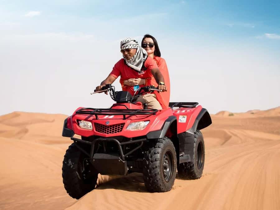 Dubai: Quad Bike or Dune Buggy Adventure & Optional Transfer - The safety briefing is short but important