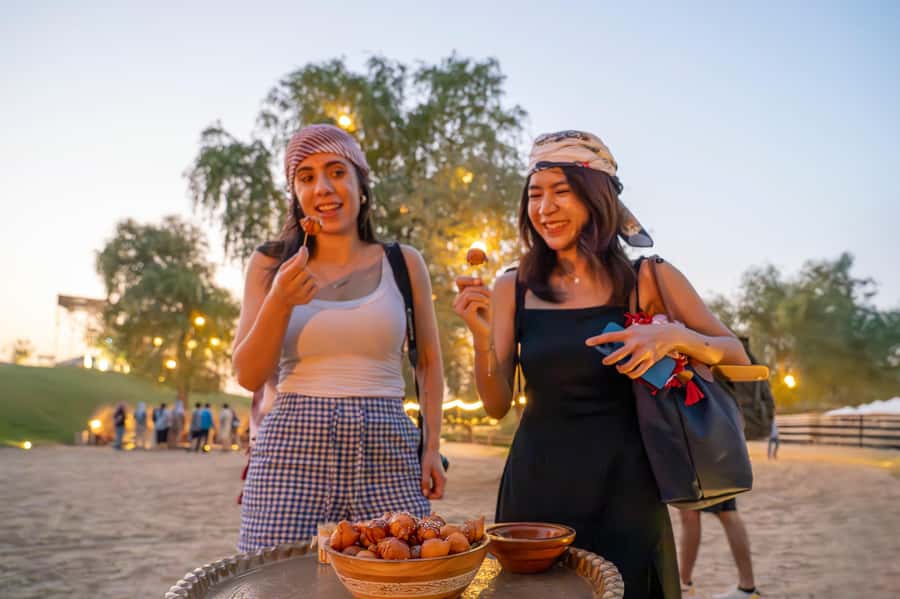 Dubai: Quad Bike Safari, Camels & Al Khayma Camp BBQ Dinner - From Dubai to the red dunes of Lahbab