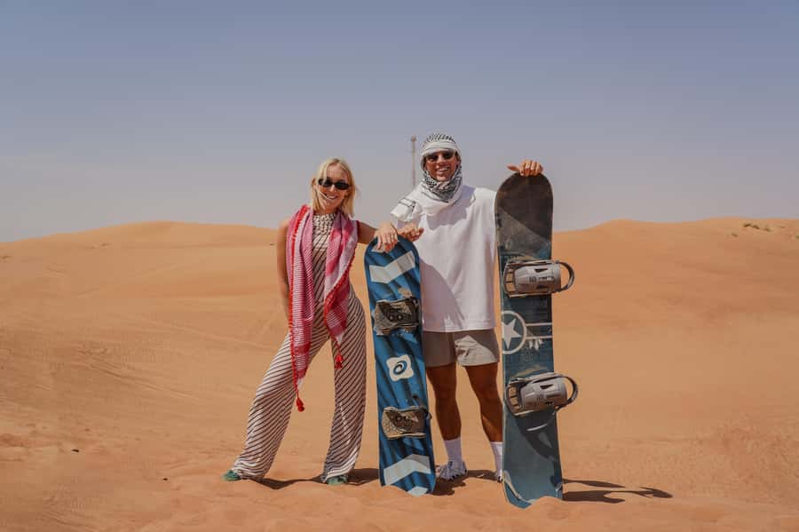 Dubai: Red Dunes Quad Bike, Dune Buggy, Camel & Refreshments - A short camel ride with a traditional feel
