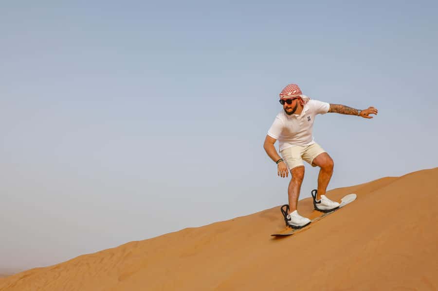 Dubai: Red Dunes Quad Bike with Sandboarding, Camels and BBQ - Why the red dunes are the real attraction
