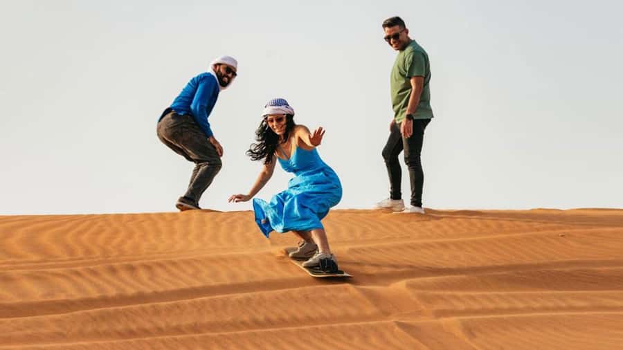 Dubai: Sandboarding, Camel Ride and Red Dune Bashing - What the $24 price includes