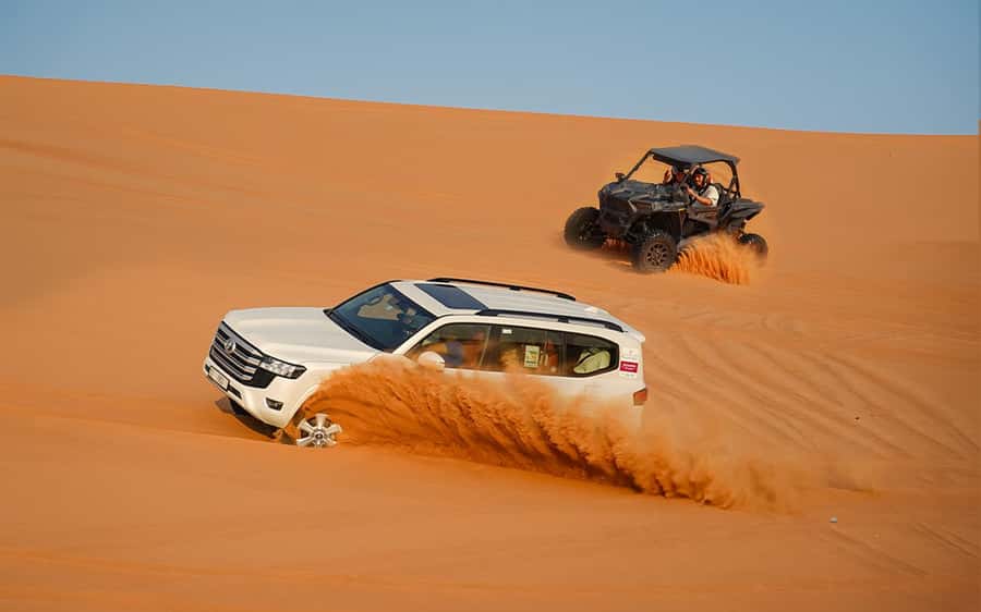 Dubai: Sandboarding, Camel Ride and Red Dune Bashing - What the red-dune drive is really like