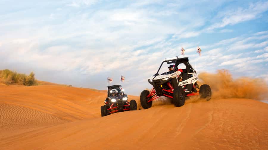 Dubai: Self-Drive 4WD Dune Buggy Guided Desert Adventure - A guided adventure, not a desert race
