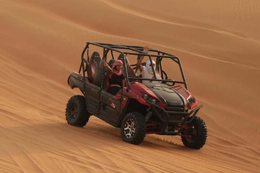 Dubai: Self-Drive Buggy Adventure with Optional BBQ Dinner - Taking the wheel in the Al Aweer desert