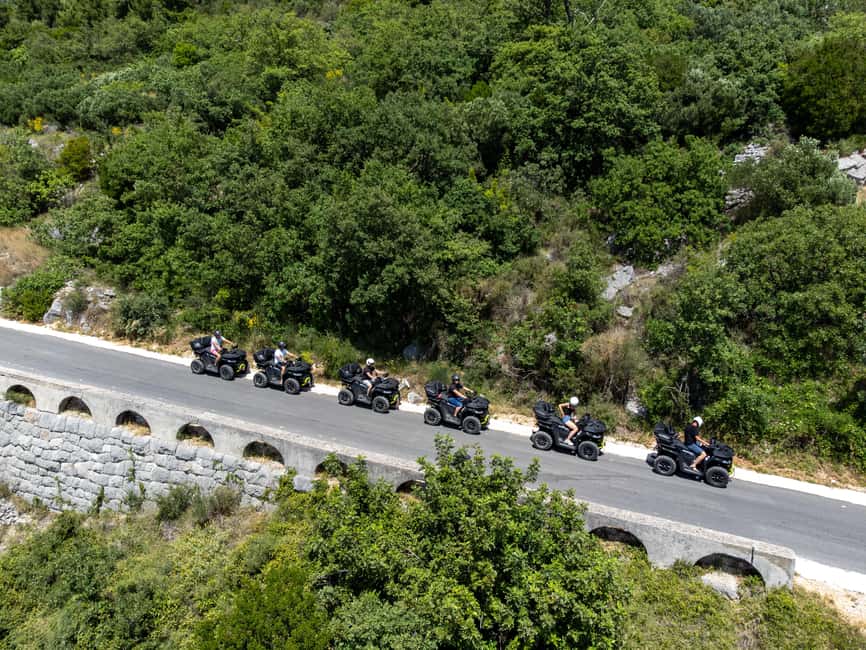 Dubrovnik: 2 Hour Countryside ATV/Quad Safari with pickup - Following the Via Franciscana through Orašac and Trsteno