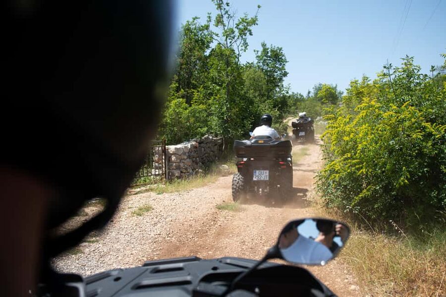 Dubrovnik: 2 Hour Countryside ATV/Quad Safari with pickup - Pickup, Osojnik, and the first ride briefing