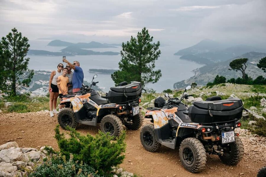 Dubrovnik: 3-hour ATV Safari Tour with Hotel Transfers - From the coast to the hills above Dubrovnik