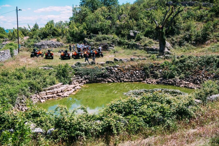 Dubrovnik: Countryside Guided ATV Adventure with Brunch - Zatonska Vala gives you the first big view
