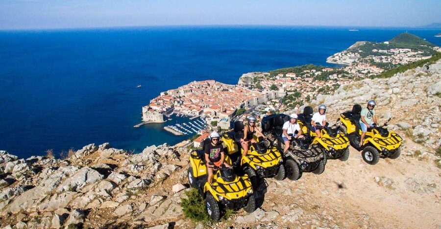 Dubrovnik: Countryside Guided ATV Tour & Tavern Refreshments - A short briefing, then onto the CanAm ATV