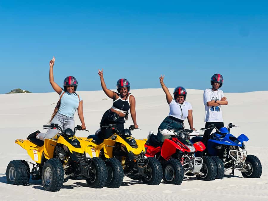 Dune Riders: Quad Bike Atlantis + Epic Photos! - Sandboarding adds a second kind of fun