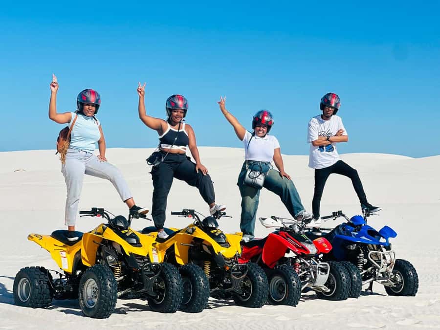 Dune Riders: Quad Bike Atlantis + Epic Photos! - Quad biking across Atlantis Dunes